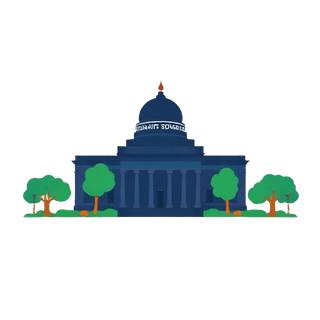 Vidhana Soudha illustration, Bangalore