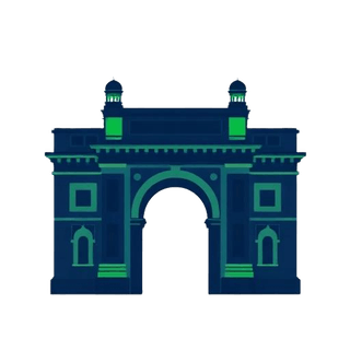 Gateway of India illustration, Mumbai