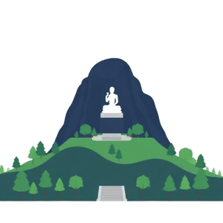 Kailasagiri landmark illustration, Visakhapatnam