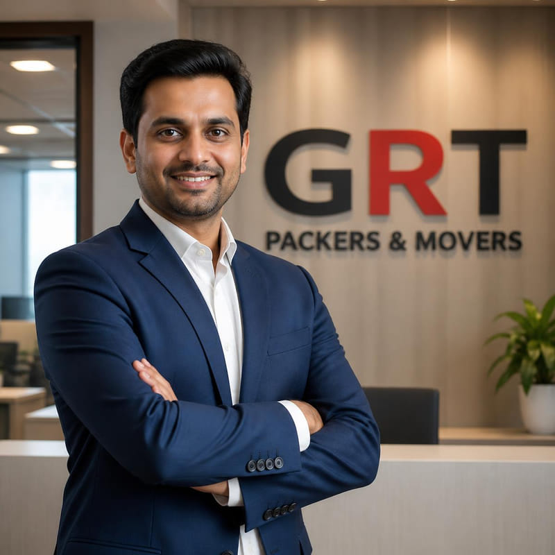 Raviteja Gumpina, Founder and CEO of GRT Packers & Movers